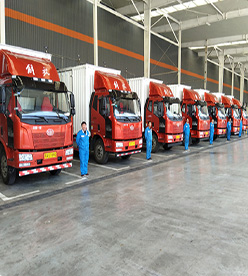 常州到玉树物流公司车辆展示